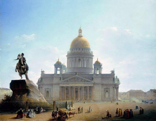 Санкт-Петербург - античный город, основанный еще в допотопные времена
