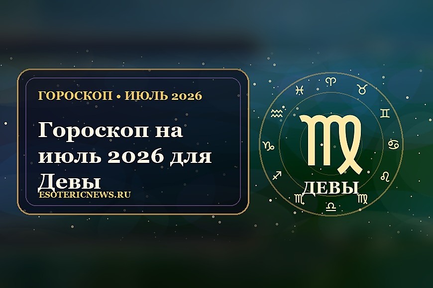 Гороскоп на июль 2026 для Девы