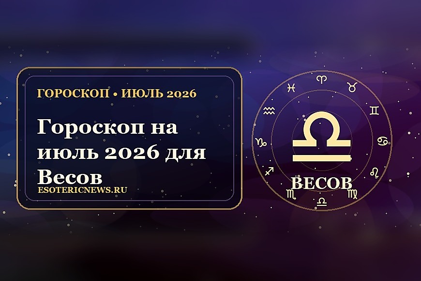 Гороскоп на июль 2026 для Весов