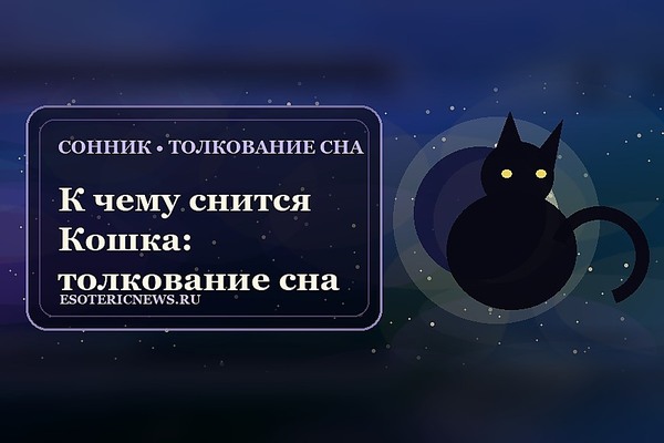 К чему снится Кошка: толкование сна